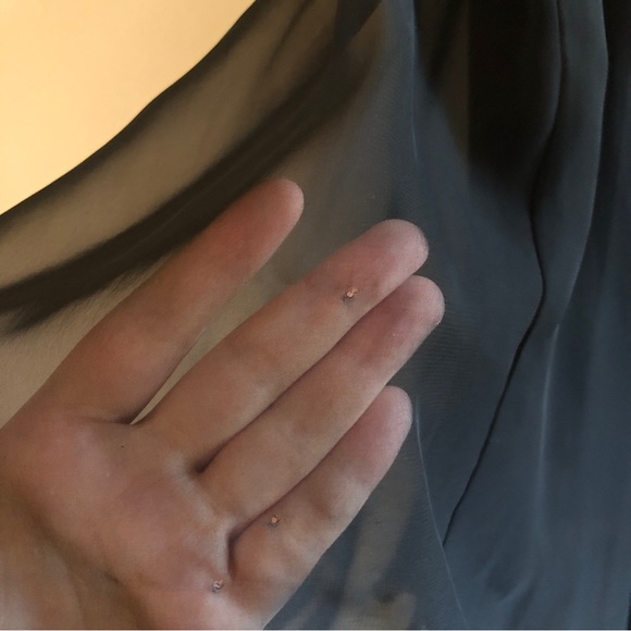 Vintage ‘90s Black Bardot Neckline Tea-Length Gown - Picture 8 of 9